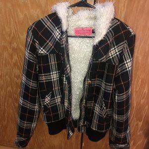 Juicy Couture Wool Sherpa Jacket